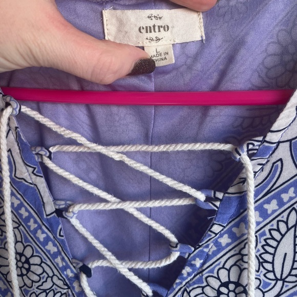 Entro dress- size large - Picture 6 of 7